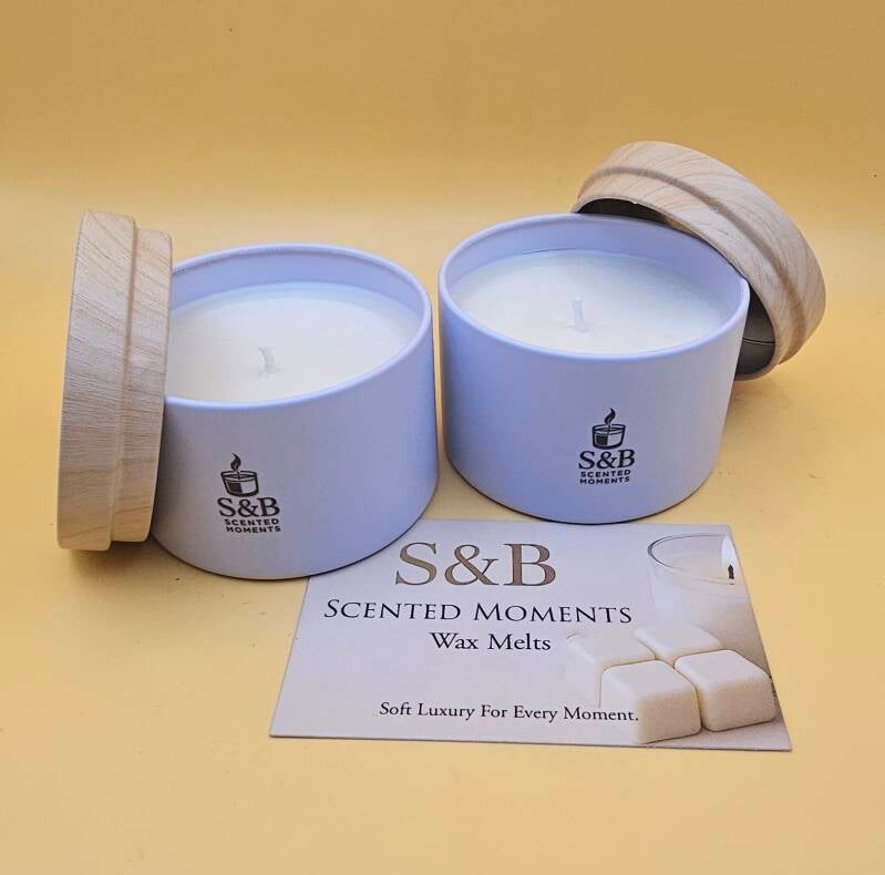 90g Candle in a Tin – Lime. Basil & Manderin