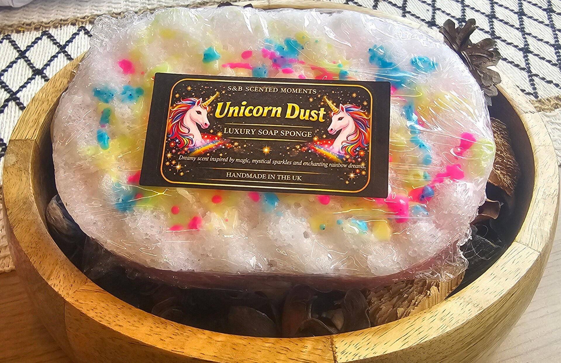 Unicorn Dust – Luxury Soap Sponge