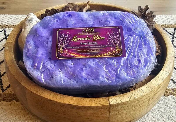 Lavender Bliss – Luxury Soap Sponge