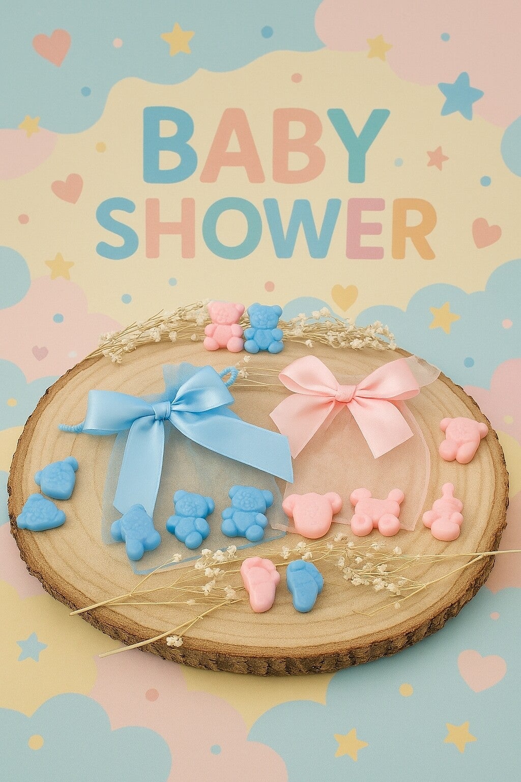 Baby Shower Wax Melt & Gift Bag Bundle