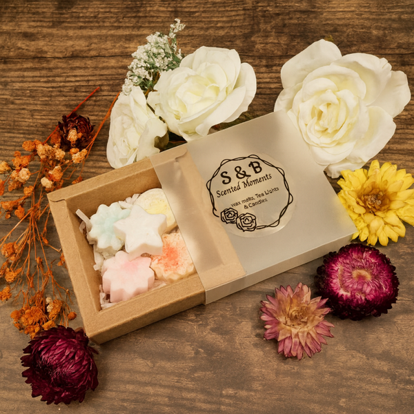 Wax Melt gift box. 5 x assorted scents