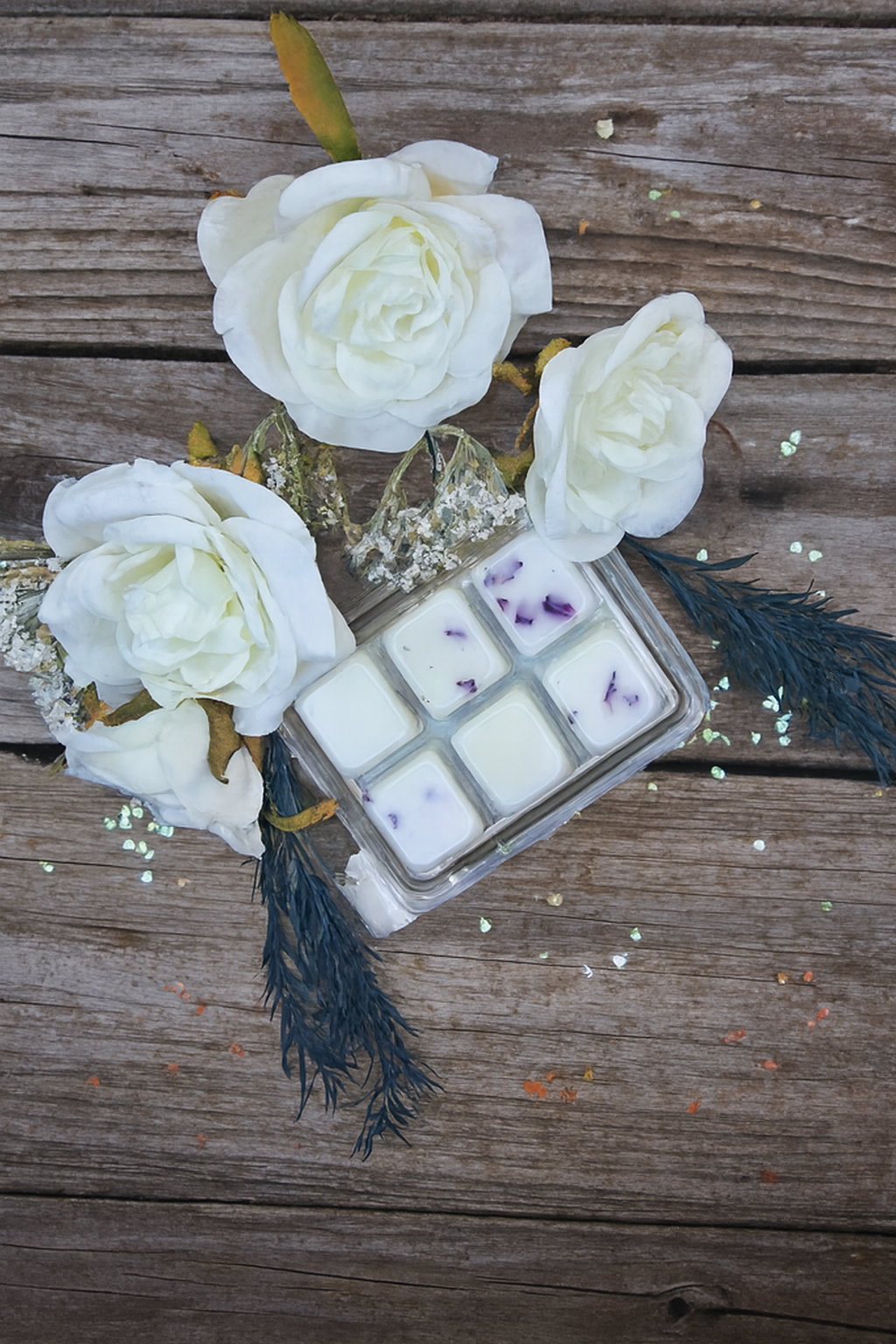 Linen Fresh Wax Melts Clamshell – Infused with Rose Flowers