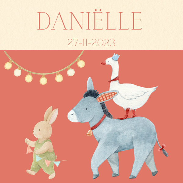 Kleintje ezel en vriendjes