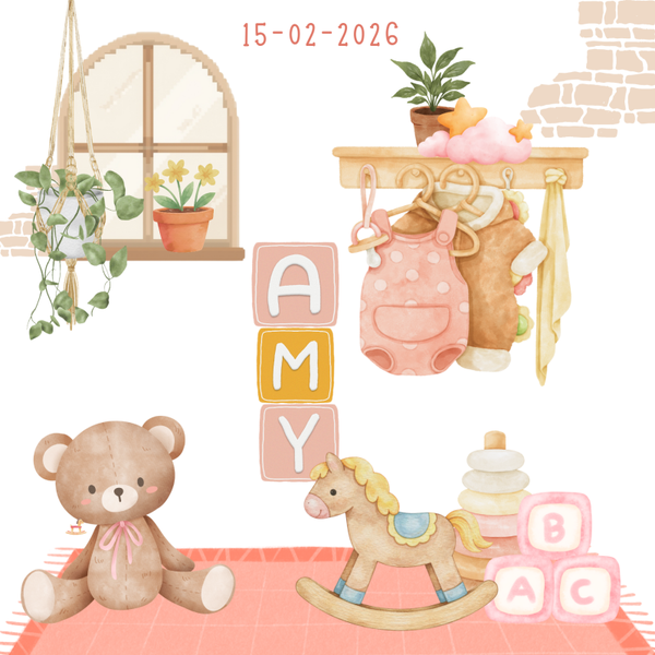 Kleintje kinderkamer roze