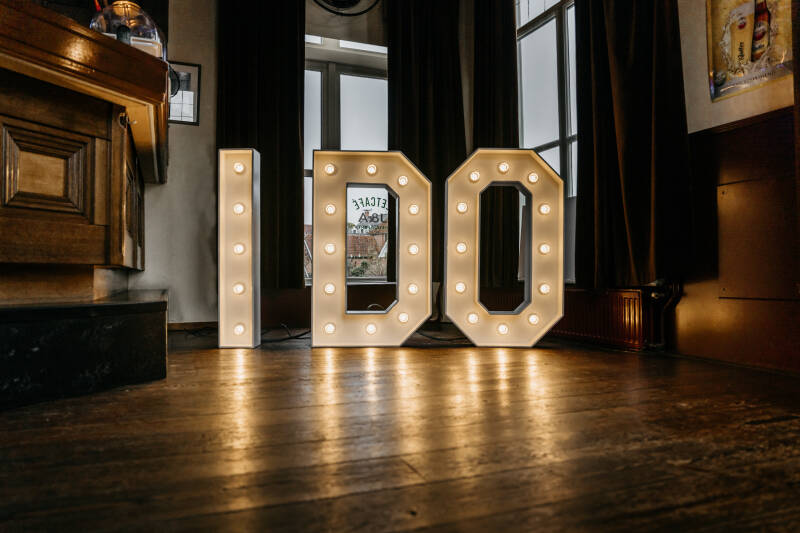 I DO lichtletters bruiloft