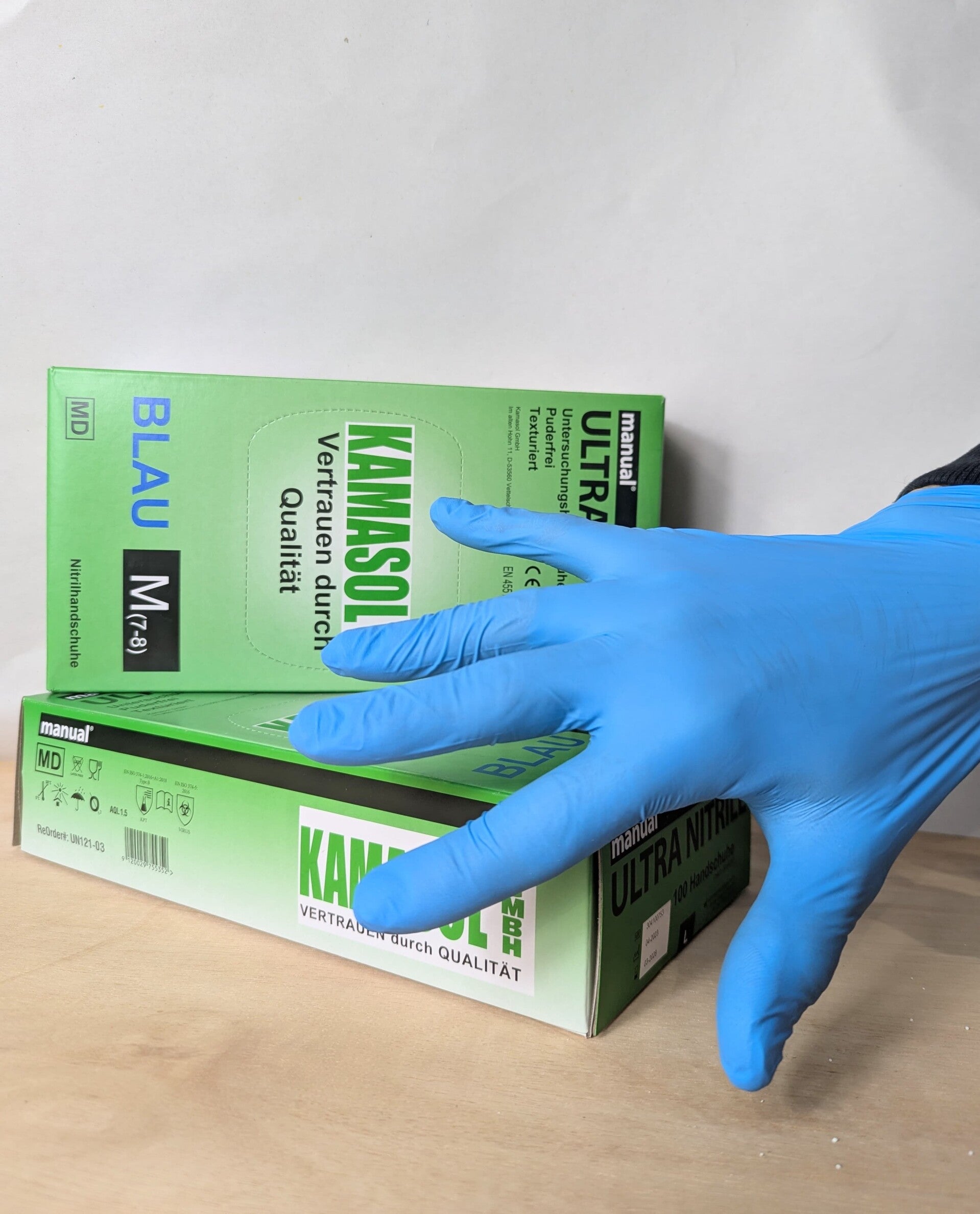 KAMASOL GmbH Ultra Nitril Handschuhe – 100 Stück
