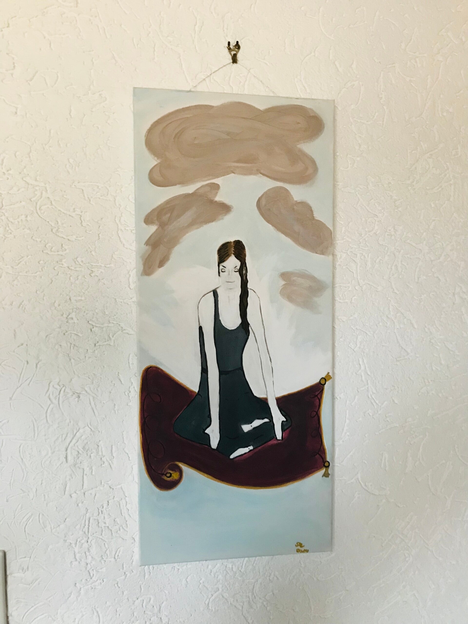 Designer Bild auf Leinwand.  Simonetta`s World "Traumreise".