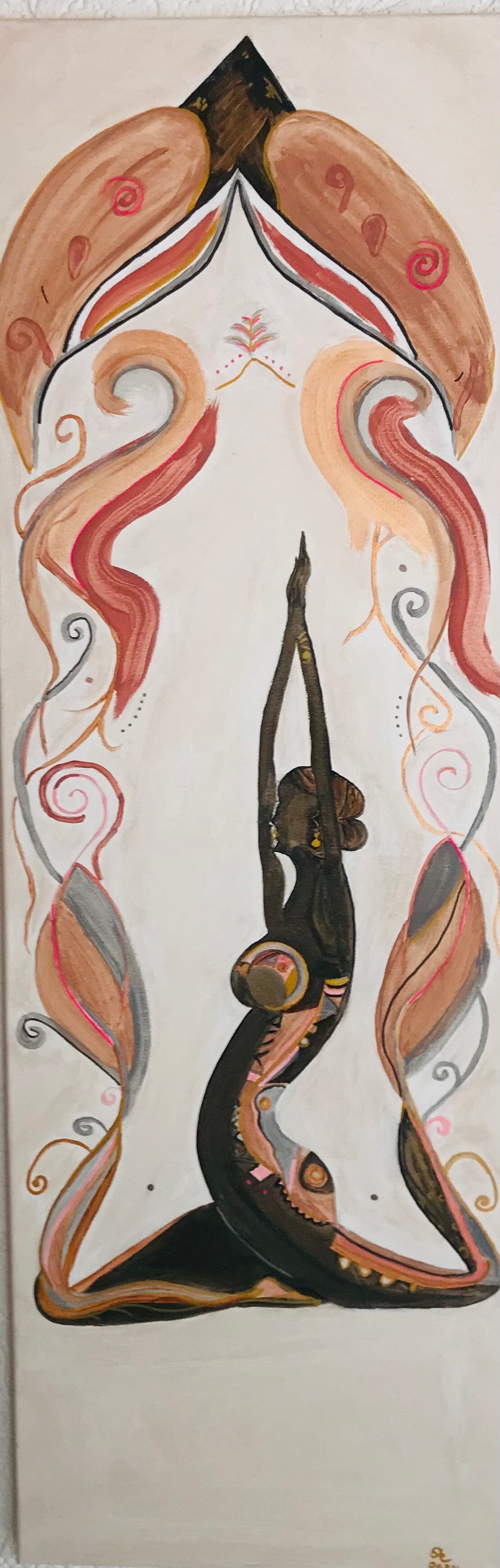 Designer Bild auf Leinwand.  yog@muse " Indira"