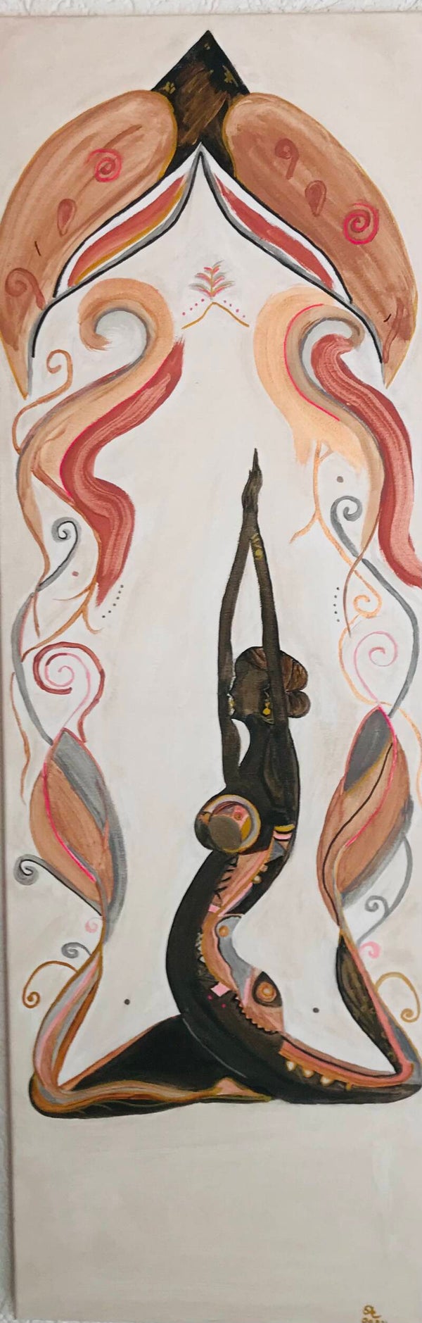 Designer Bild auf Leinwand.  yog@muse " Indira"