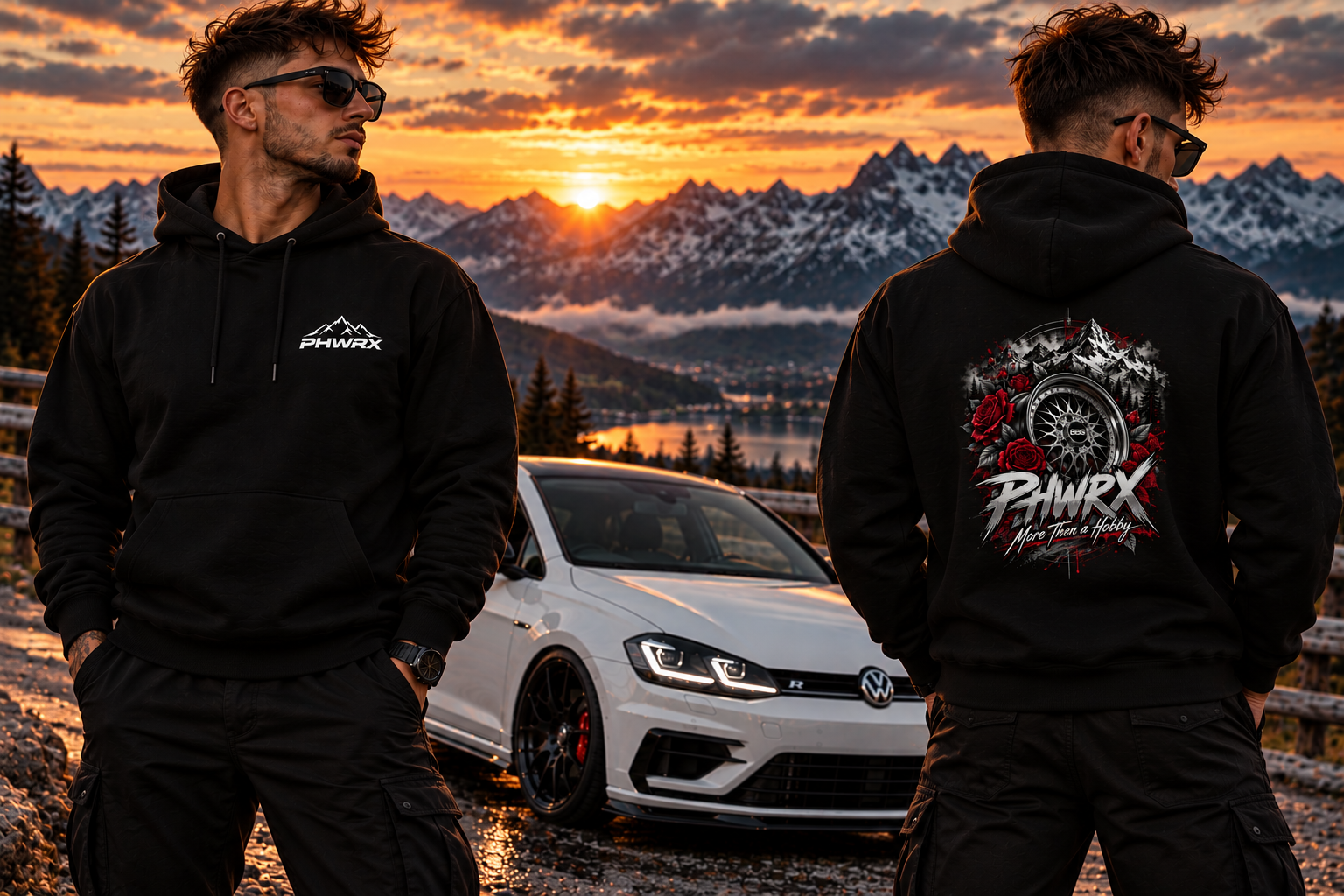 PHWRX Alpenrose Hoodie