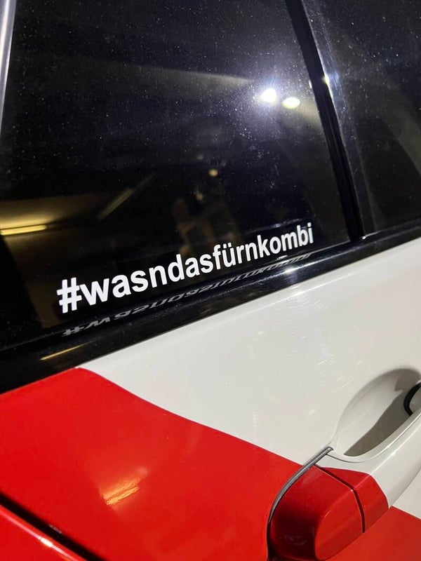 #wasndasfürnkombi