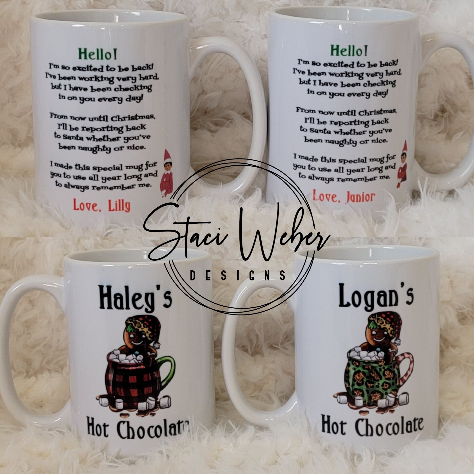 Elf On The Shelf Personalized Mug