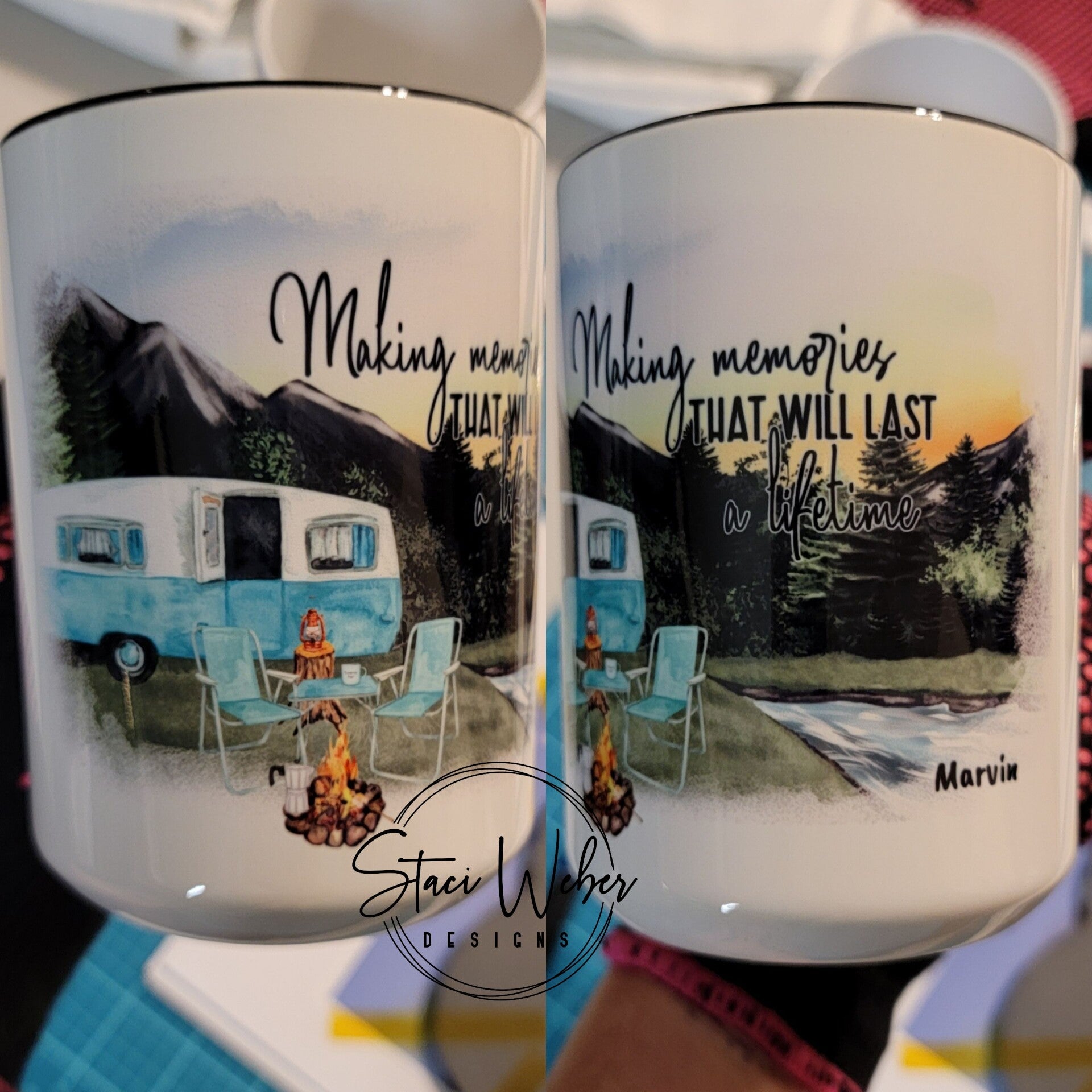 Making Memories Camping Mug