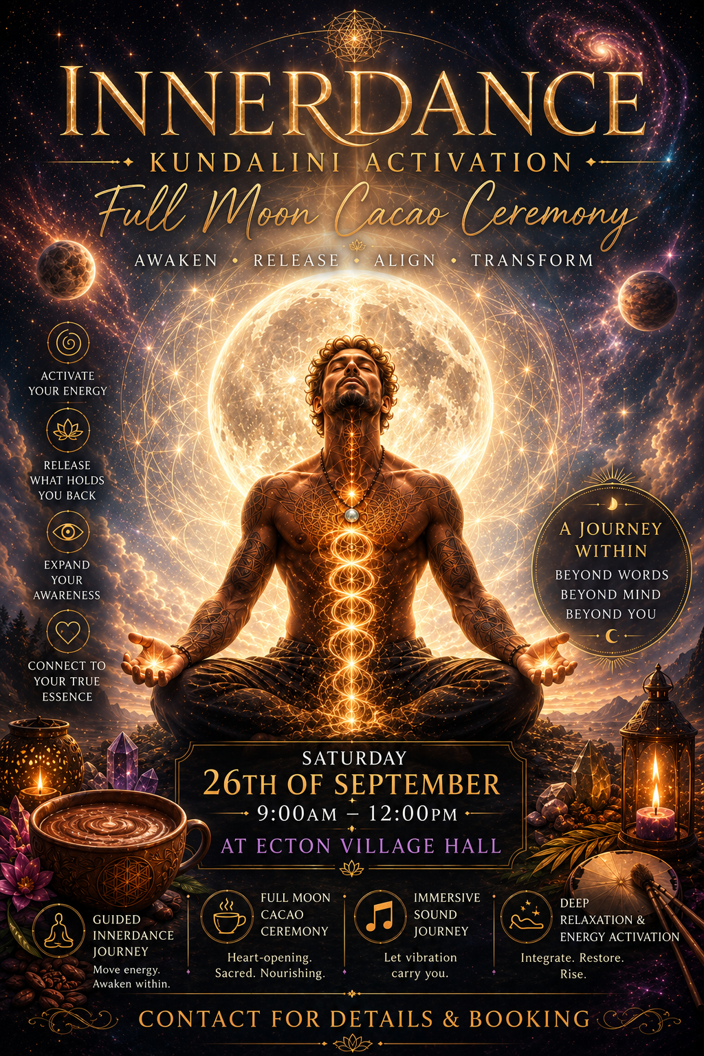 Inner dance - Kundalini activation - Full moon Cacao Journey