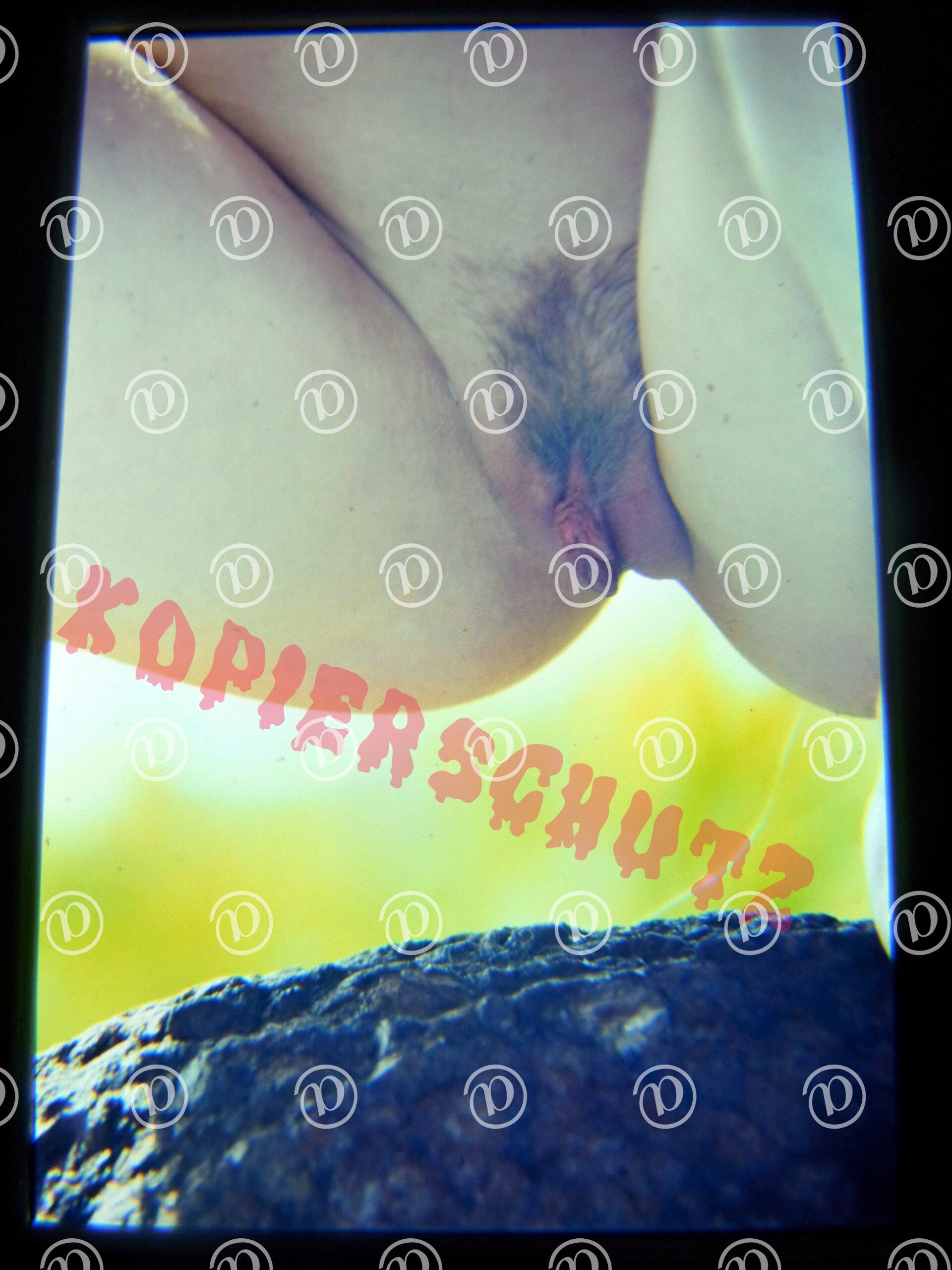D03/ 16 Schönes Akt Erotik Dia 35mm