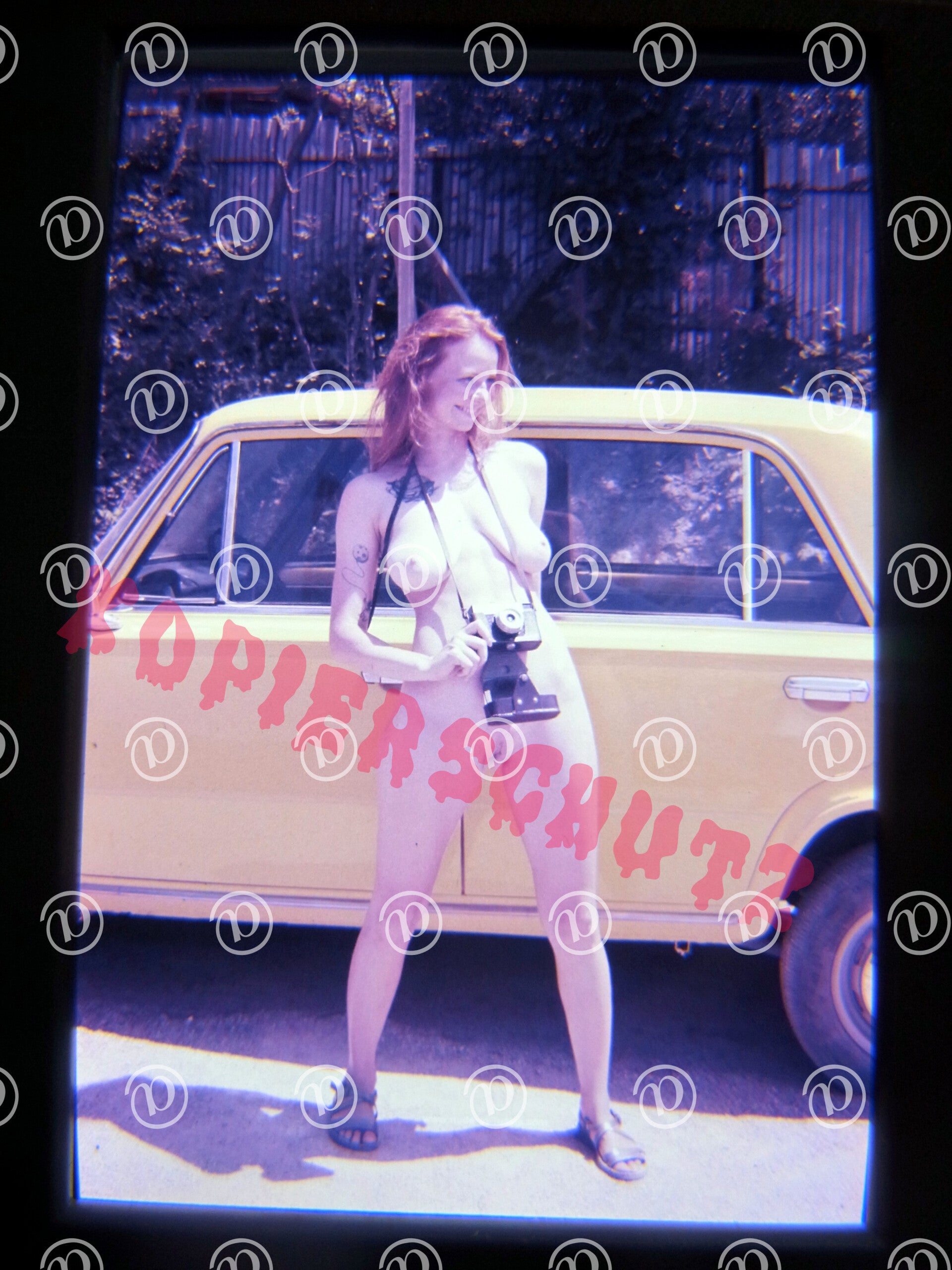 D03/ 44 Schönes Akt Erotik Dia 35mm