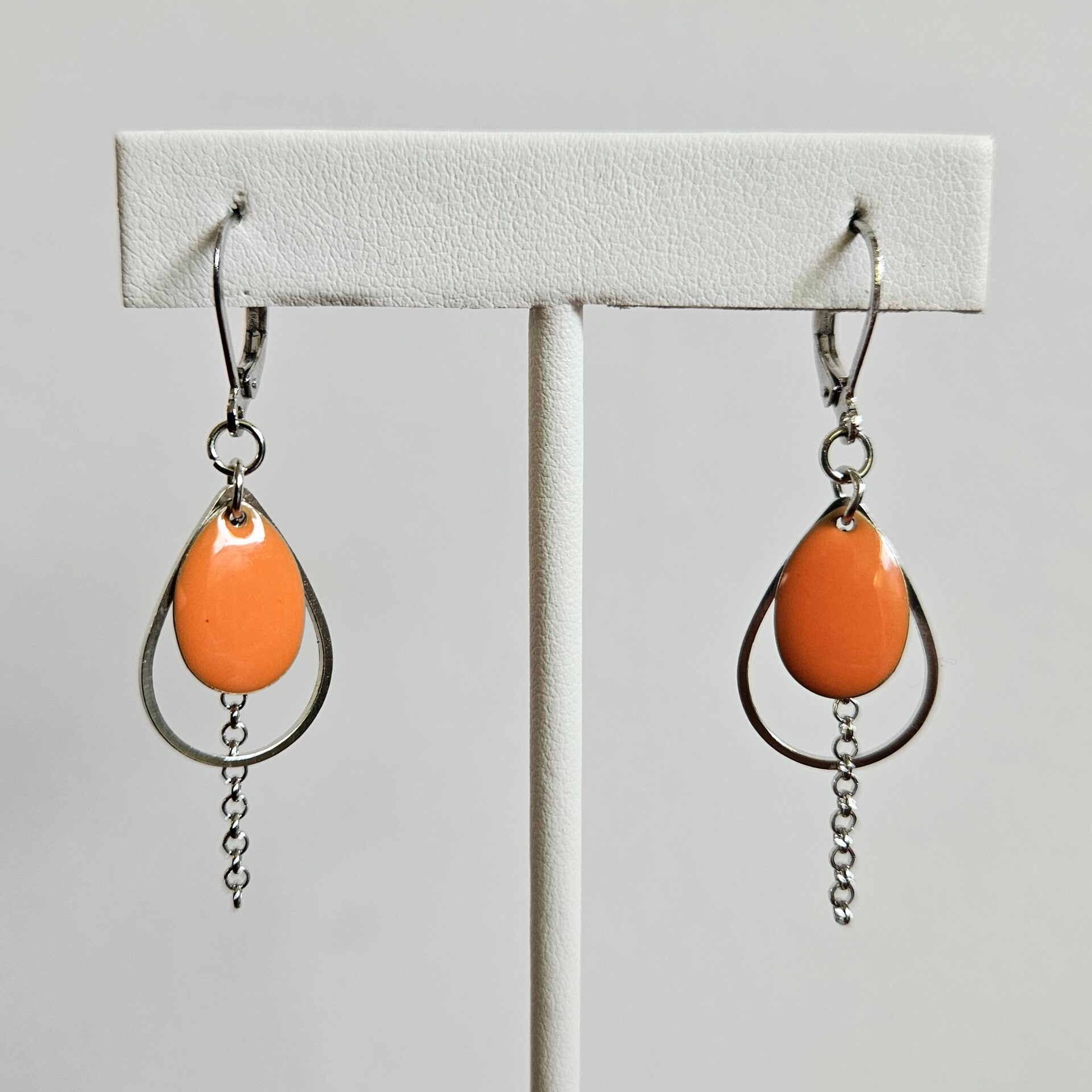 oorhangers 'MAYA' (email, rhodium)