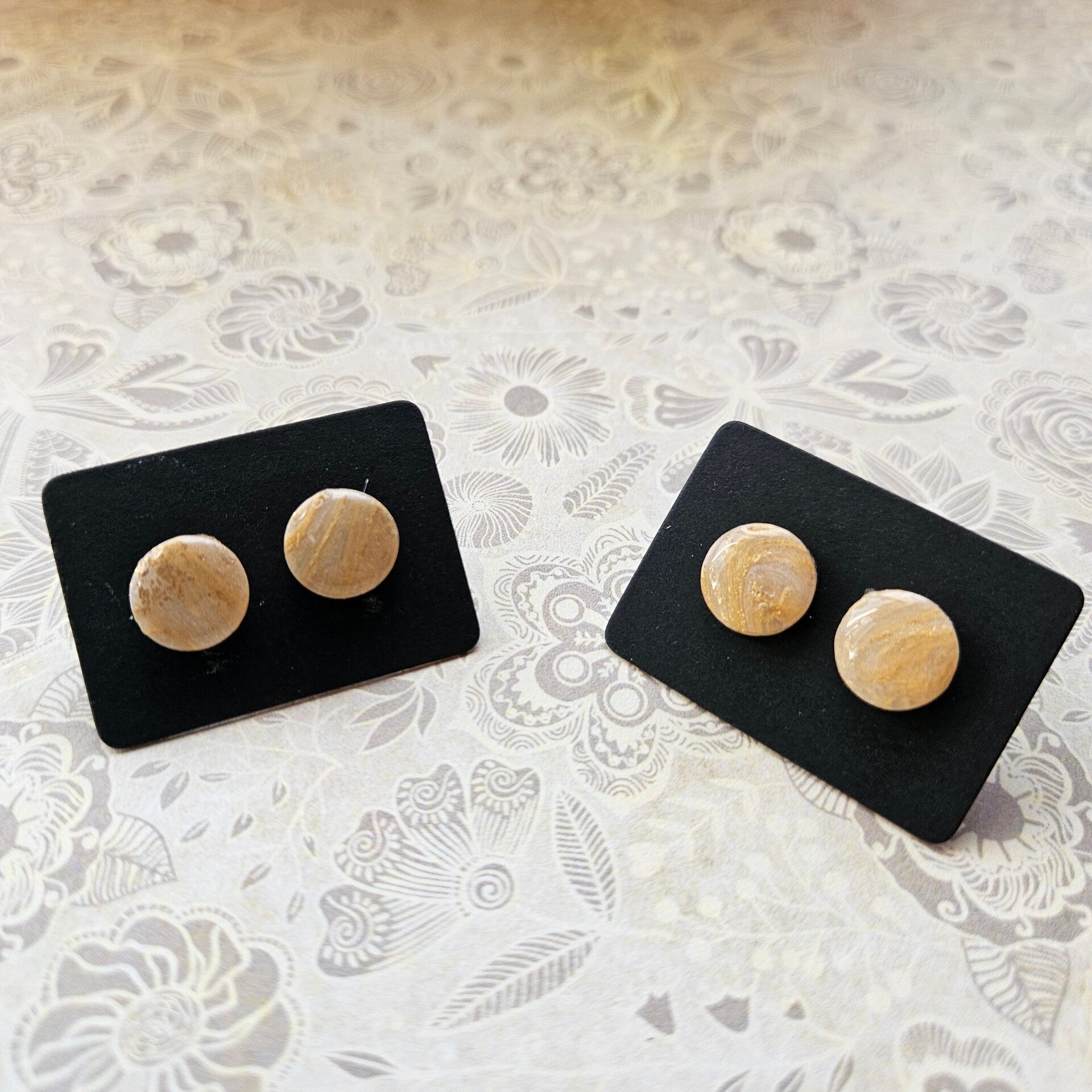 ronde oorstuds S (PMK-LUXOR-2) (goudkleurige RSV oorstekers)