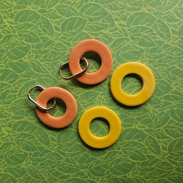 Clay&combo Colette: PMK bedel ronde donut versie A  (San Cristobal) - per stuk