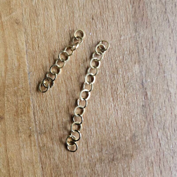 Mix&match bedel: sliertje ronde O-ketting 4mm RVS goudkleurig (per stuk) (excl. oorringen)