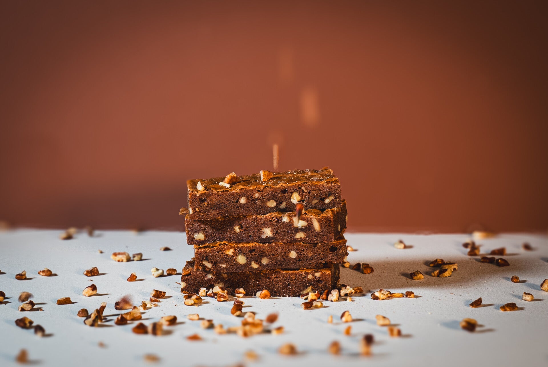 Chocolade Brownies met pecannoten