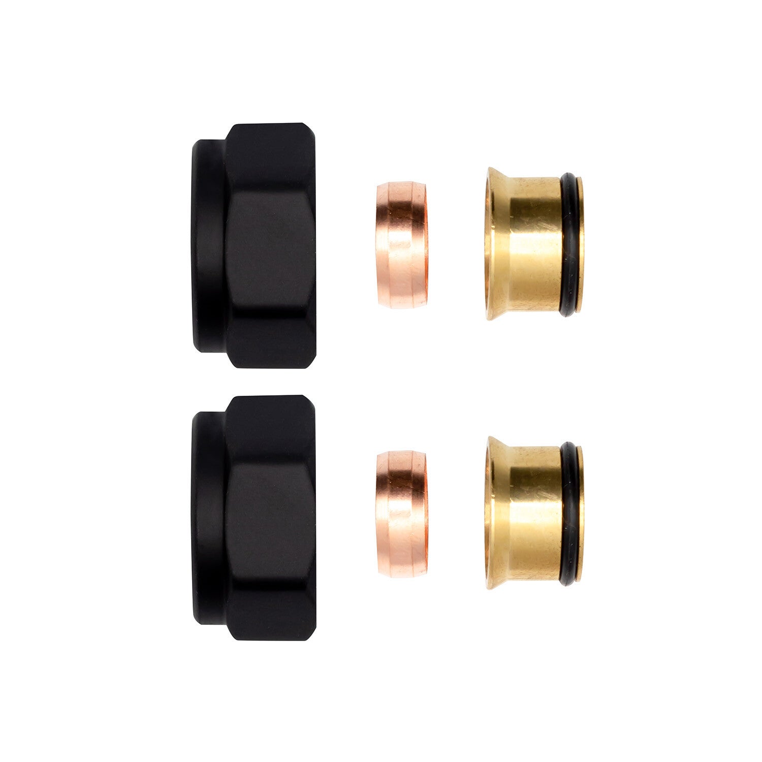 Klemkoppeling Hazel voor Metaal Zwart