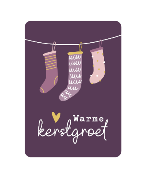 Kaart - Warme kerstgroet