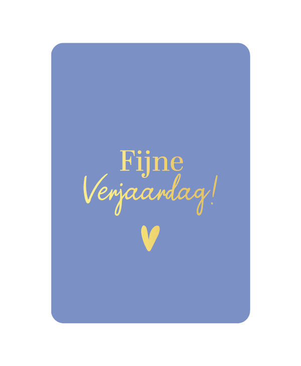 Kaart - Fijne verjaardag!