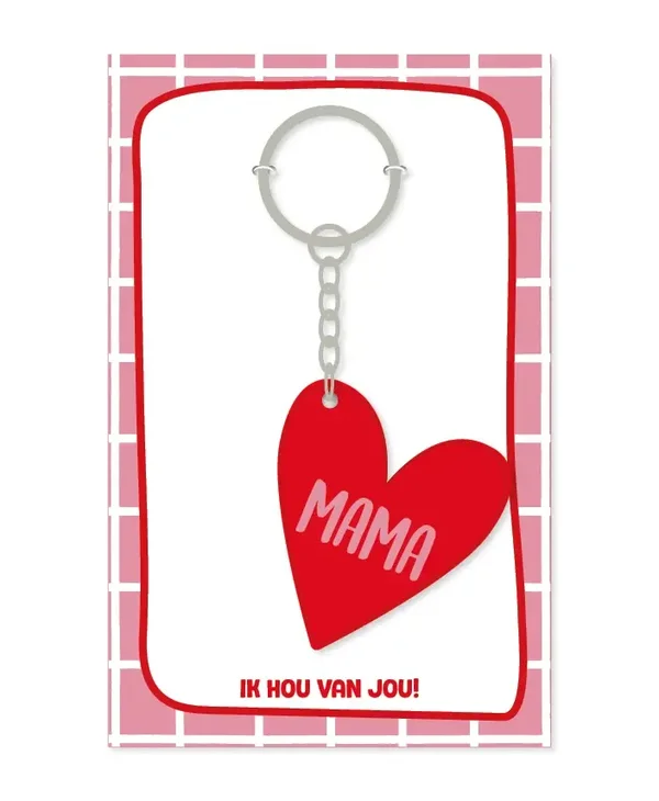 Sleutelhanger - Mama