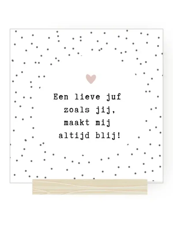 Forex tegel mini - Juf