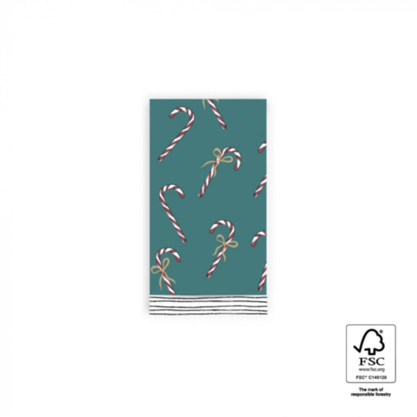 Cadeauzakje S - Candy Cane