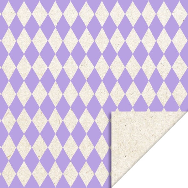 Cadeaupapier - Harlequin Purple