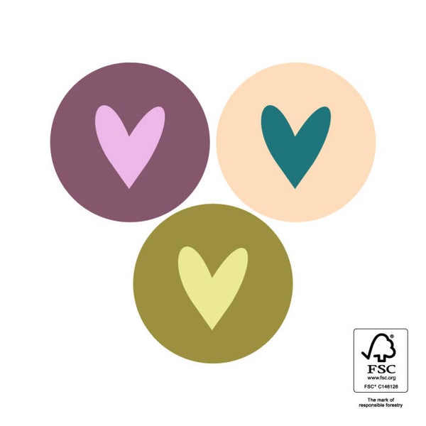 Sticker - Hart warm