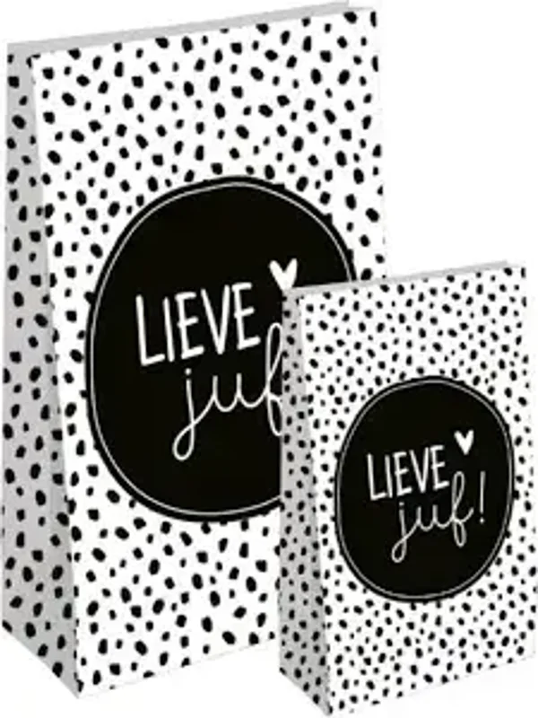 Papieren zak - Lieve juf