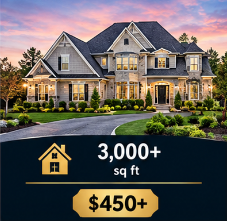 Standard Clean ( 3,500+ sq ft)