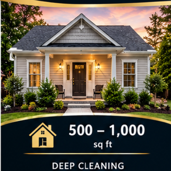 Deep Clean (500 - 1,000 sq ft )