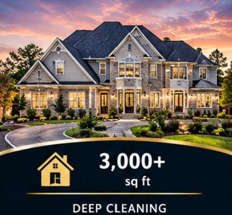 Deep Clean (3,500+ sq ft)