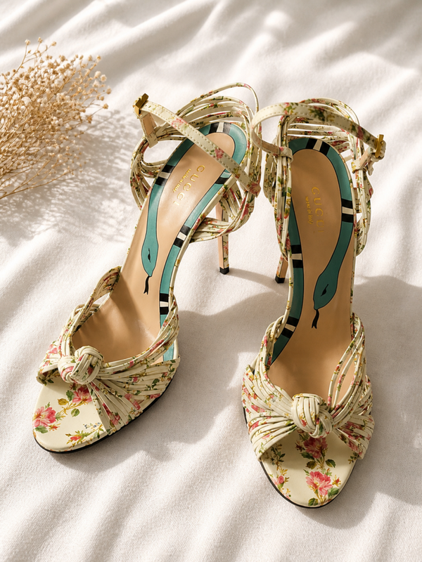 Sandales Gucci à talons T- 39 1/2