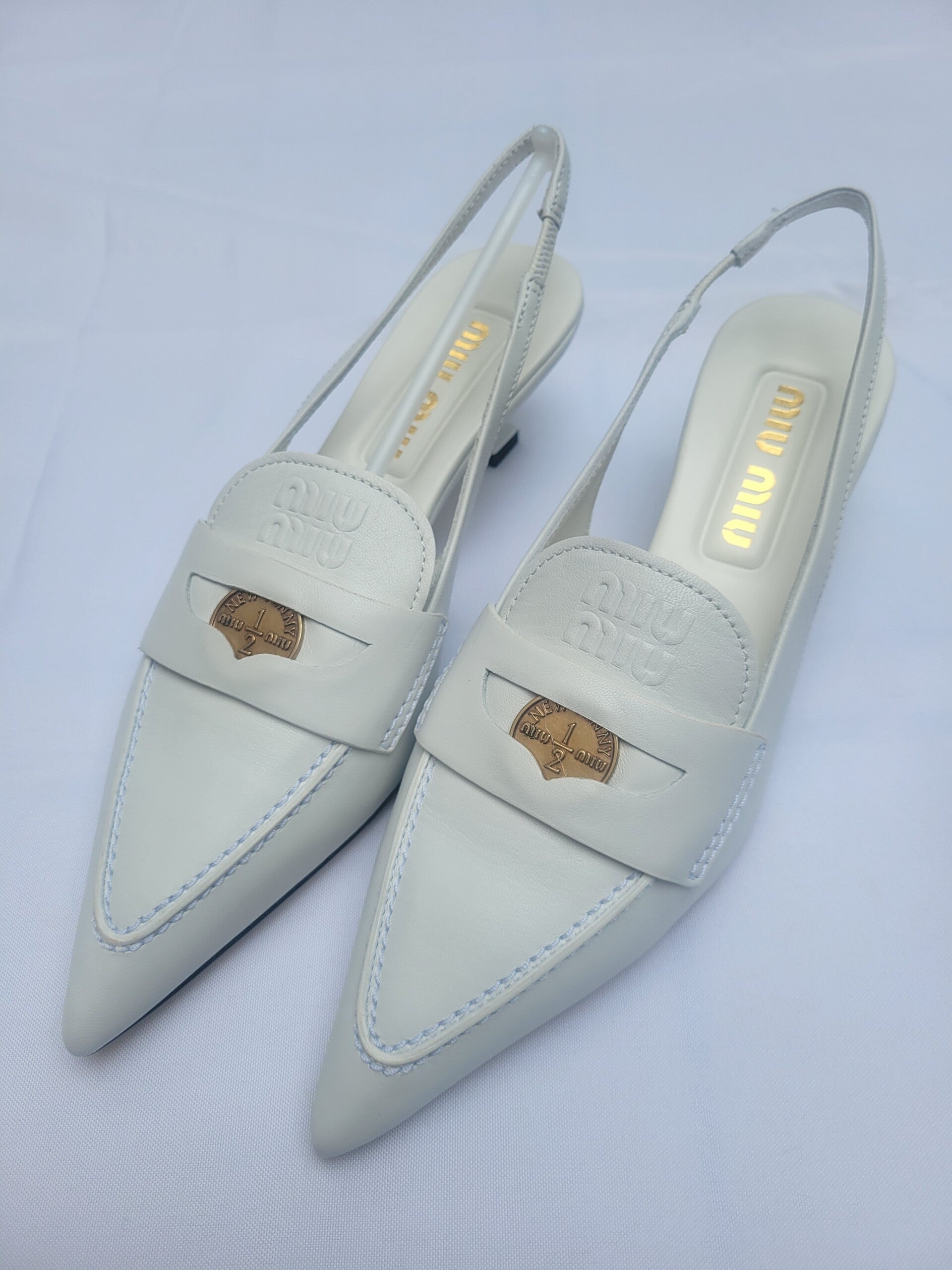 Escarpins slingback Prada, Miu Miu – Taille 36