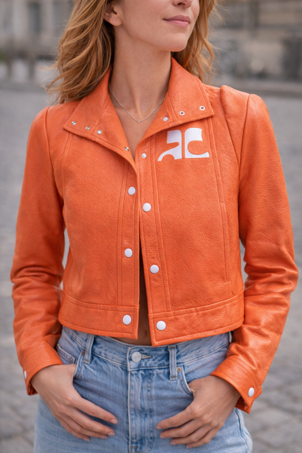 Veste vinyle Courrèges T - 36