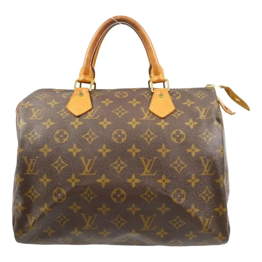 Sac à main en toile Louis Vuitton Speedy