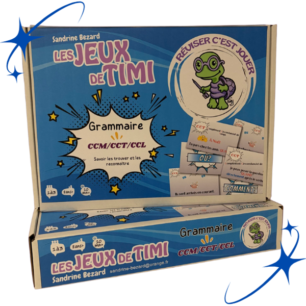 GRAMMAIRE - BOX 1 - CCL/CCM/CCT