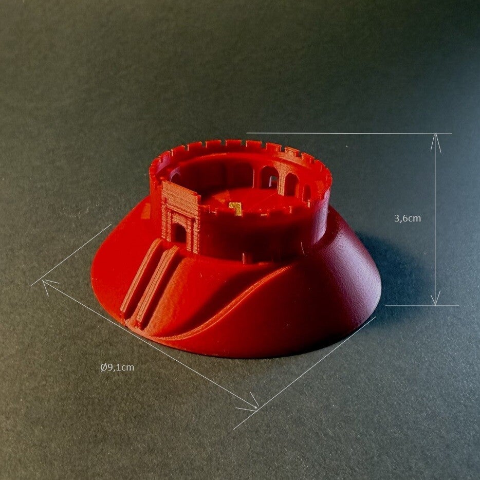 Burcht van Leiden door Lausy