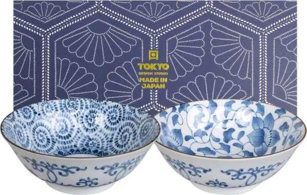 Tokyo Design Studio – Ramen – Kommenset – 2 Stuks – Geschenkdoos – 19×7.5cm – 1000ml, 22529