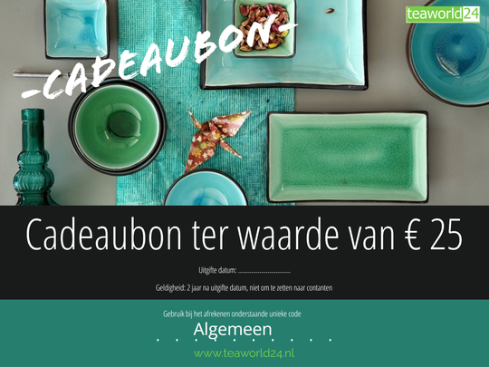 Cadeaubon € 25.--