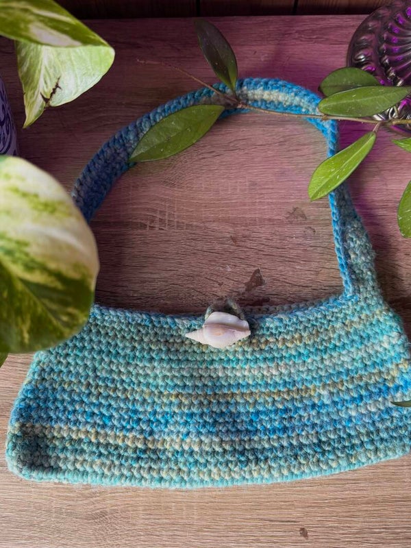 Ocean themed handbag