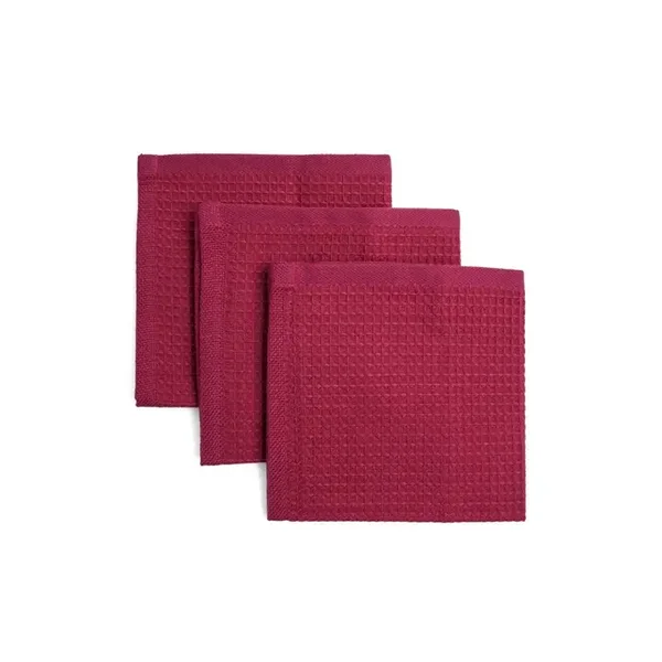 Vaatdoeken Set Vivid Red - set van 3