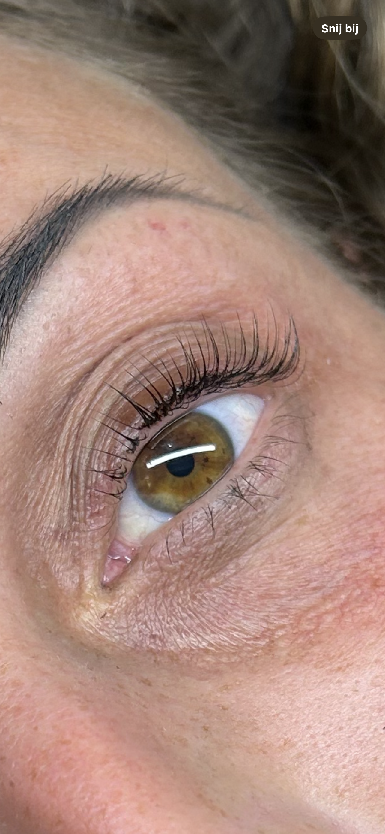 Korean lashlift met verf