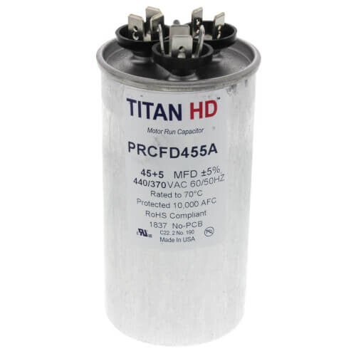 Capacitor dual 45/5 MFD