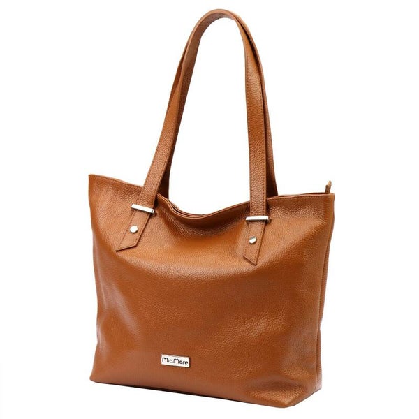 Torebka MiaMore 01-058 skóra CAMEL